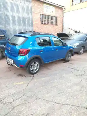 Veículo de Sucata dacia sandero ii tce 90 (b8m1, b8ma) do ano 2018 alimentado h4b b4