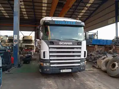 Véhicule à la ferraille SCANIA SERIE 4 (P/R 164 C)  de l'année 2002 alimenté 