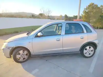 Scrapping Vehicle opel corsa c blue line of the year 2004 powered z17dth
