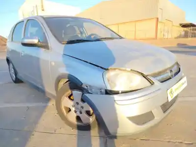 Scrapping Vehicle opel corsa c blue line of the year 2004 powered z17dth