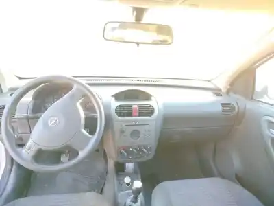 Scrapping Vehicle opel corsa c blue line of the year 2004 powered z17dth