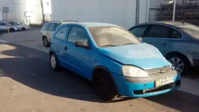 Scrapping Vehicle OPEL CORSA C (X01) 1.0 (F08, F68) of the year 2002 powered Z10XE