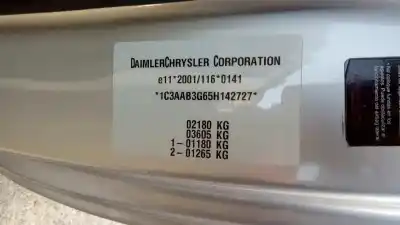 Утилизация автомобиля chrysler 300c (le/lx) 35csp года 2004 питание 35csp