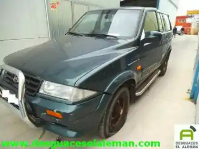 Утилизация автомобиля ssangyong musso d/sy662la года 1998 питание sy662la