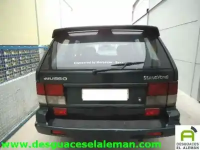 Утилизация автомобиля ssangyong musso d/sy662la года 1998 питание sy662la