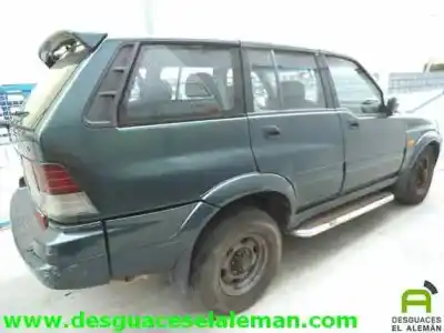 Утилизация автомобиля ssangyong musso d/sy662la года 1998 питание sy662la