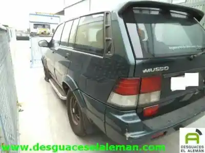 Утилизация автомобиля ssangyong musso d/sy662la года 1998 питание sy662la