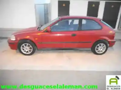 Scrapping Vehicle honda civic berl. 3/4 (ej/ek) d14a4 of the year 1996 powered d14a4