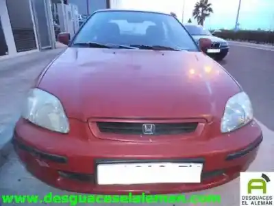 Scrapping Vehicle honda civic berl. 3/4 (ej/ek) d14a4 of the year 1996 powered d14a4