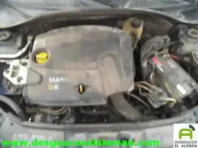 Scrapping Vehicle renault clio ii fase ii (b/cb0) k9k a7 of the year 2002 powered k9k