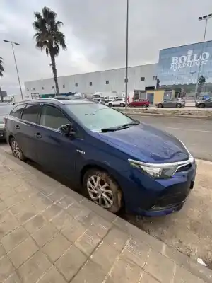 Scrapping Vehicle toyota auris (e18) 2zr of the year 2019 powered 2zr