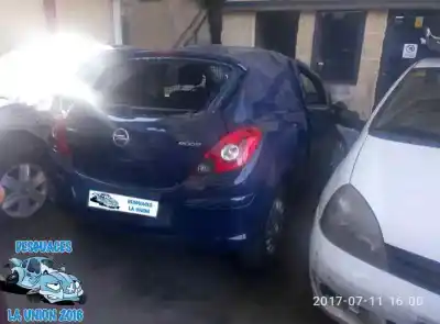 Véhicule à la ferraille opel corsa d corsavan de l'année 2012 alimenté a13dtc