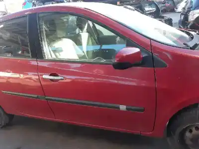 Sloopvoertuig renault clio iii 20 aniversario van het jaar 2010 aangedreven k9kt7