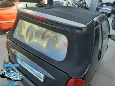 Veicolo di demolizione smart cabrio 0.6 turbo cat dell'anno 2001 alimentato m160e6alb05