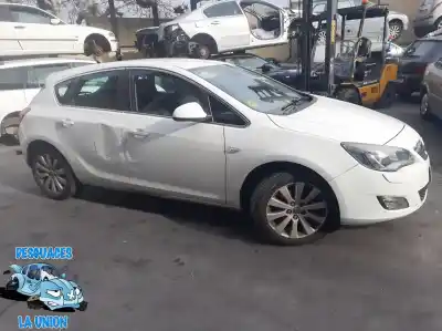 Scrapping Vehicle opel astra j lim. selective of the year 2012 powered a17dtr
