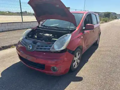 Véhicule à la ferraille nissan note (e11e) cr14 de l'année 2009 alimenté cr14