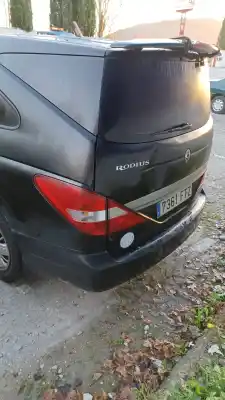 Scrapping Vehicle ssangyong rodius xdi of the year 2007 powered d27dt