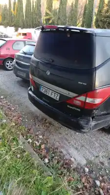 Scrapping Vehicle ssangyong rodius xdi of the year 2007 powered d27dt