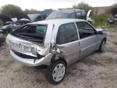 Veicolo di demolizione citroen saxo 1.5 d furio dell'anno 2002 alimentato vjx
