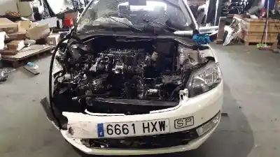 Scrapping Vehicle skoda rapid (nh) cay of the year 2014 powered cay