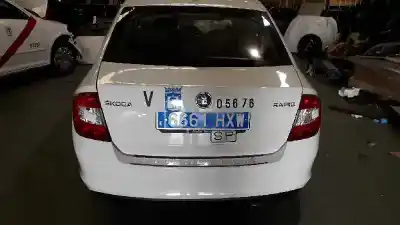 Scrapping Vehicle skoda rapid (nh) cay of the year 2014 powered cay