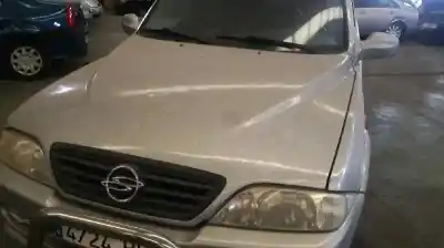 Scrapping Vehicle ssangyong musso om662 of the year 2000 powered om662