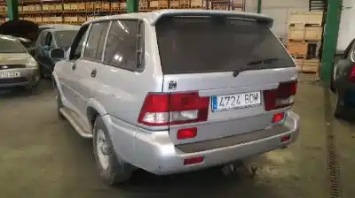 Scrapping Vehicle ssangyong musso om662 of the year 2000 powered om662