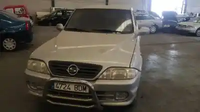 Scrapping Vehicle ssangyong musso om662 of the year 2000 powered om662