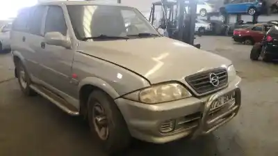 Scrapping Vehicle ssangyong musso om662 of the year 2000 powered om662