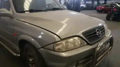 Scrapping Vehicle ssangyong musso om662 of the year 2000 powered om662