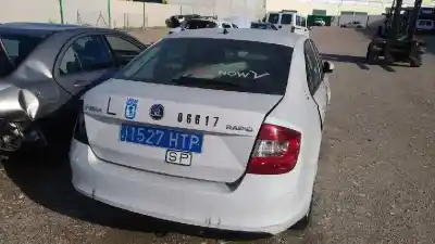 Scrapping Vehicle skoda rapid (nh) cay of the year 2013 powered cay