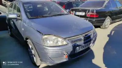 Scrapping Vehicle opel corsa c blue line of the year 2005 powered z17dth