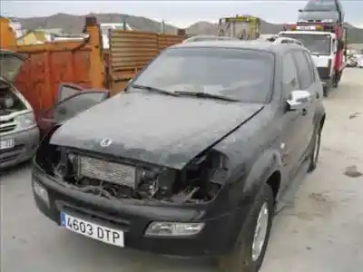 Утилизация автомобиля SSANGYONG REXTON 2.7 Turbodiesel CAT года 2005 питание D27DT
