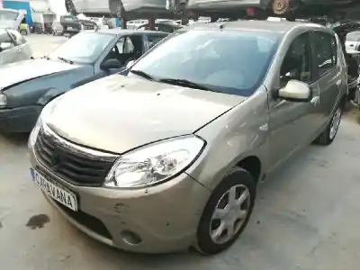 Sloopvoertuig DACIA SANDERO Ambiance van het jaar 2009 aangedreven D4FF7