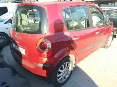 Veículo de Sucata renault modus fantasy do ano 2005 alimentado k9kj7