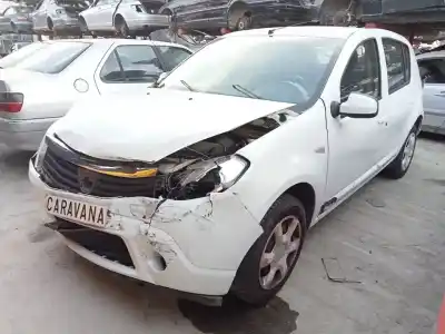 Scrapping Vehicle dacia sandero ambiance of the year 2011 powered k9ke8