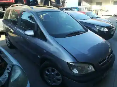 Scrapping Vehicle OPEL ZAFIRA A Blue Line of the year 2003 powered Y20DTH