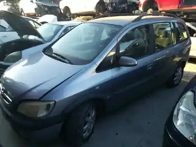 Scrapping Vehicle opel zafira a blue line of the year 2003 powered y20dth