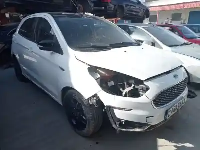 Scrapping Vehicle FORD KA+ Black / White of the year 2019 powered BIKE