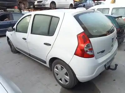 Scrapping Vehicle dacia sandero ambiance of the year 2012 powered k9ke8