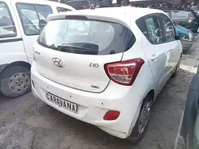 Scrapping Vehicle hyundai i10 black line of the year 2014 powered g4la