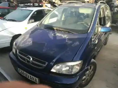 Scrapping Vehicle opel zafira a blue line of the year 2004 powered y22dtr