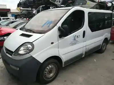 Утилизация автомобиля OPEL VIVARO Combi 2.7t Corto 101 CV / 74 KW года 2001 питание F9QU7