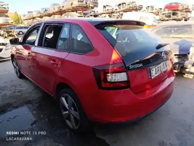 Scrapping Vehicle skoda rapid active of the year 2014 powered cbz