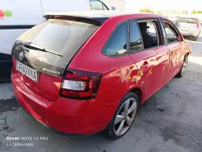 Scrapping Vehicle skoda rapid active of the year 2014 powered cbz