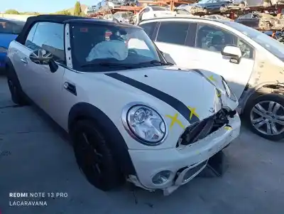 Scrapping Vehicle bmw mini cabrio (r57) cooper of the year 2011 powered n16b16a