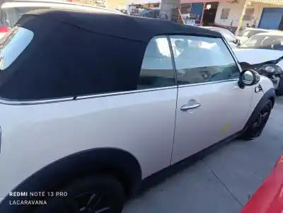 Scrapping Vehicle bmw mini cabrio (r57) cooper of the year 2011 powered n16b16a