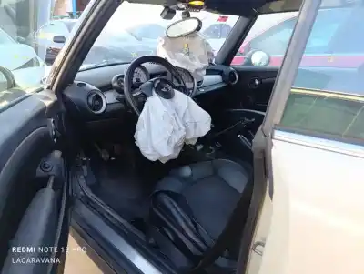 Scrapping Vehicle bmw mini cabrio (r57) cooper of the year 2011 powered n16b16a