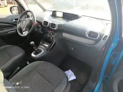 Veicolo di demolizione citroen c3 picasso exclusive dell'anno 2009 alimentato 9hx