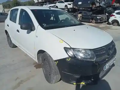 Scrapping Vehicle dacia sandero ambiance of the year 2013 powered d4ff7